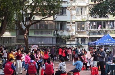 【桂园社区】骏马奔腾辞旧岁 便民服务暖新春 ——迎新春便民服务市集热闹开市
